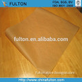 nature yellow kraft paper food grade virgin pulp paper in china
